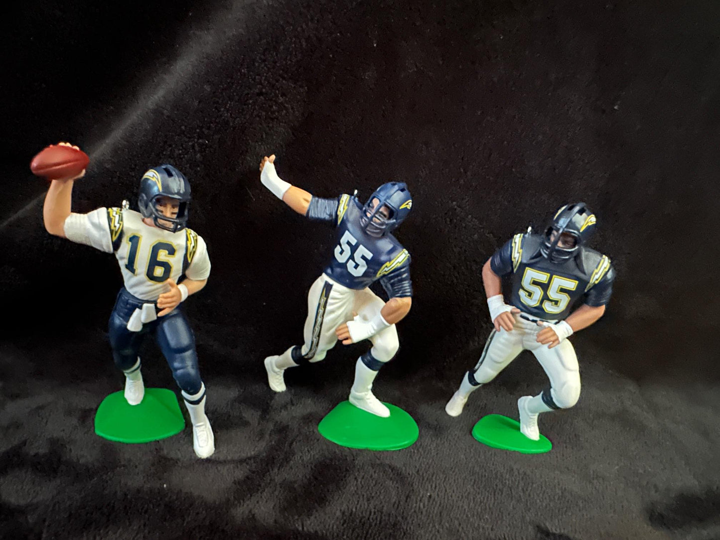 Los Angeles Chargers NFL Christmas Ornaments Ryan Leaf Junior Seau