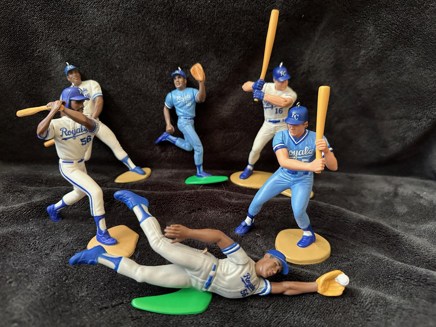 Kansas City Royals MLB Christmas Ornaments George Brett Bo Jackson Johnny Damon David Cone