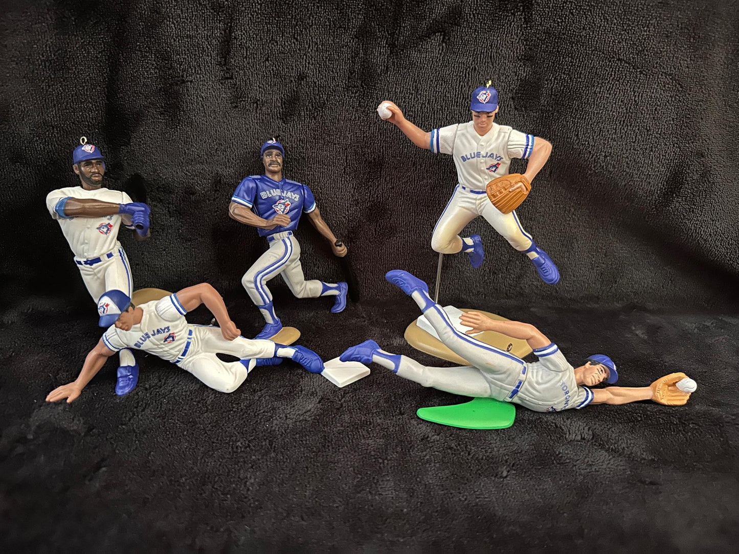 Toronto Blue Jays MLB Christmas Ornaments Roger Clemens Roberto Alomar Paul Molitor Joe Carter Carlos Delgado Fred McGriff Juan Guzman