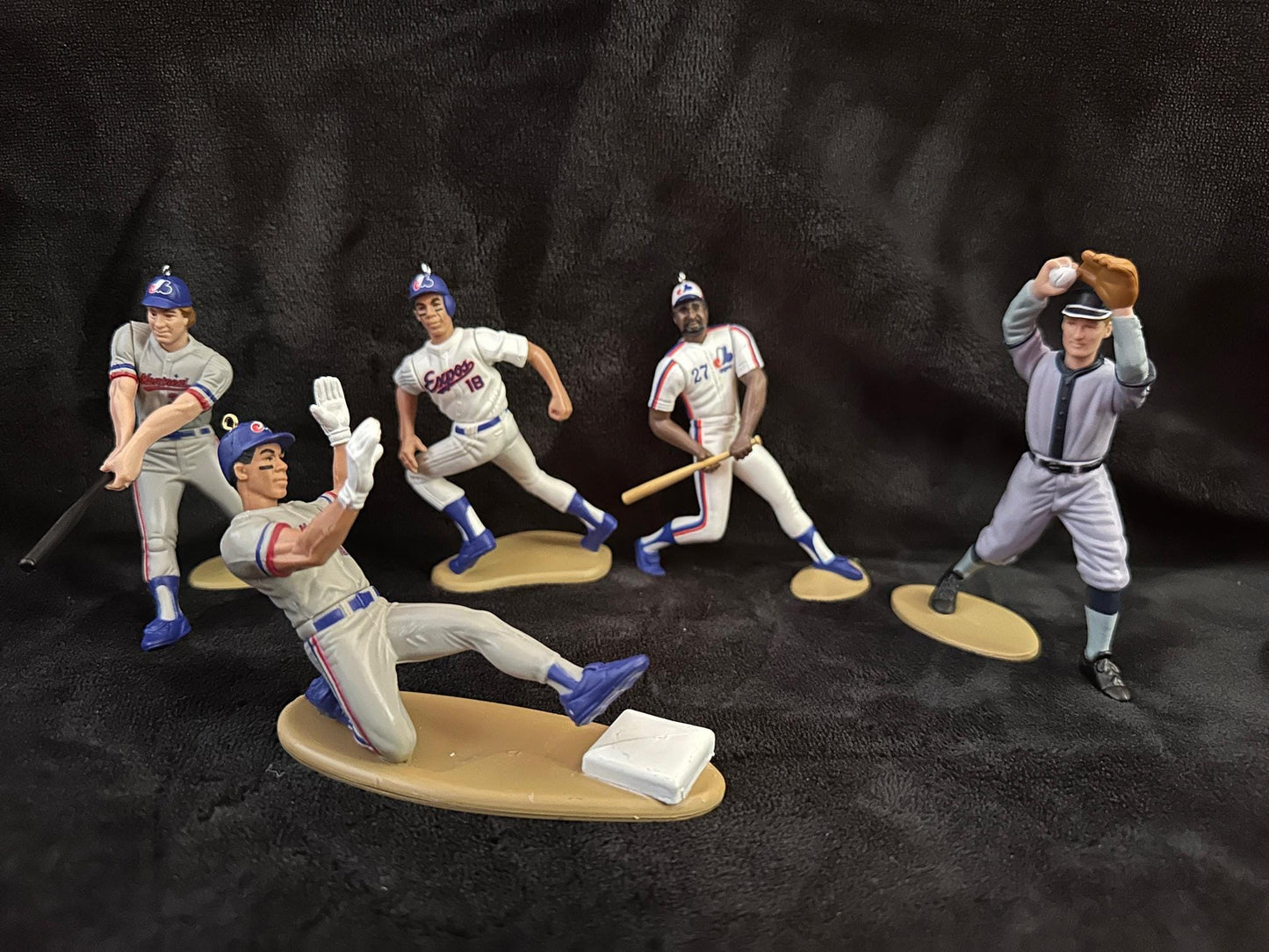 Montreal Expos Washington Nationals MLB Christmas Ornaments Larry Walker Vladimir Guerrero Tim Raines Walter Johnson Moises Alou