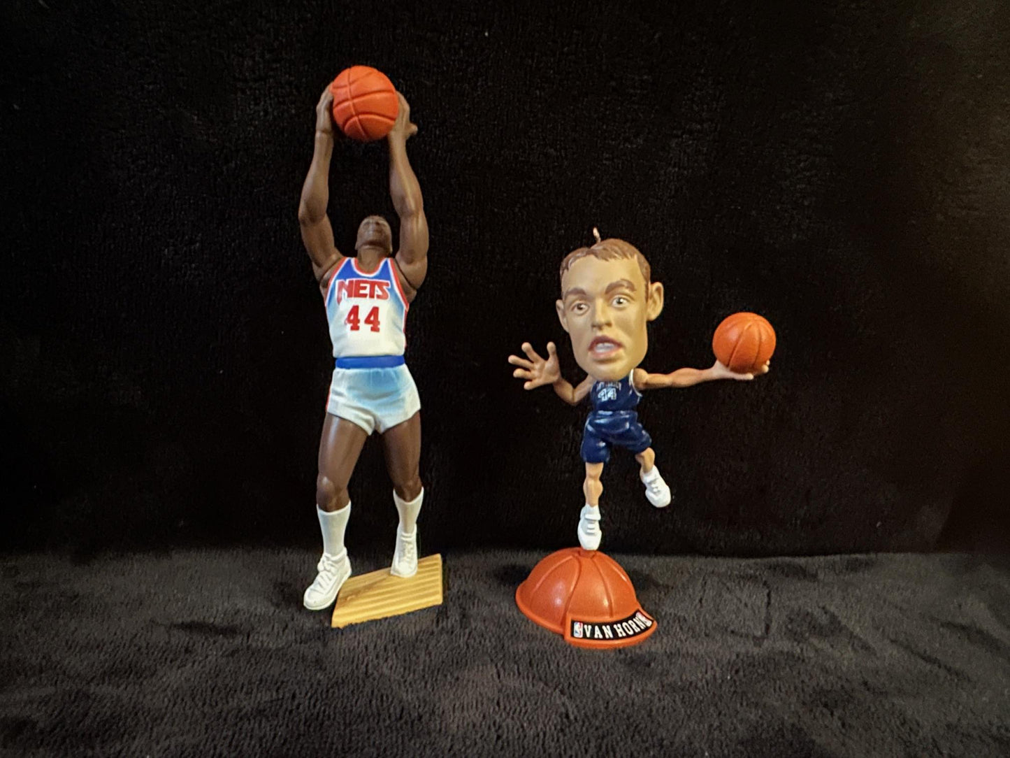 New Jersey Brooklyn Nets Christmas Ornaments Derrick Coleman Keith Van Horn