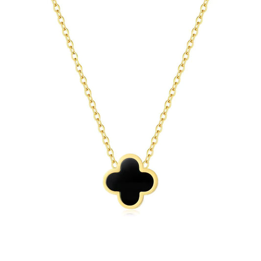 Four Leaf Clover Necklace 18mm