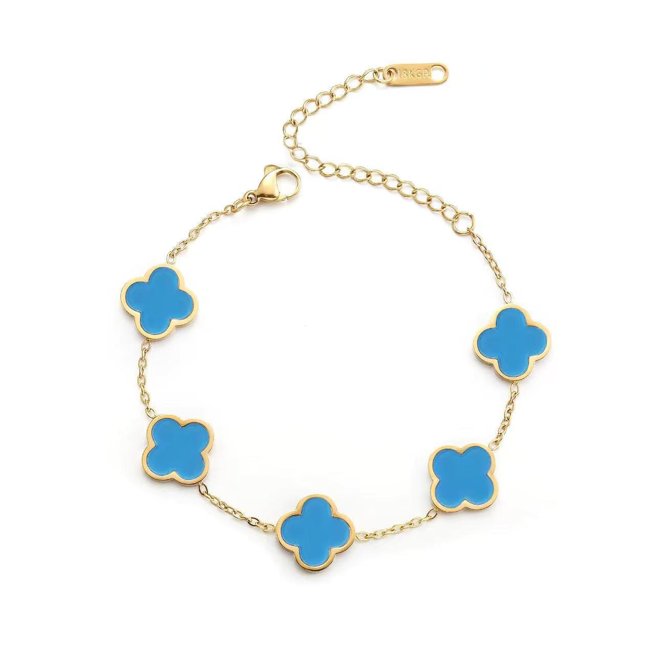 Four Leaf Clover Bracelet 18mm