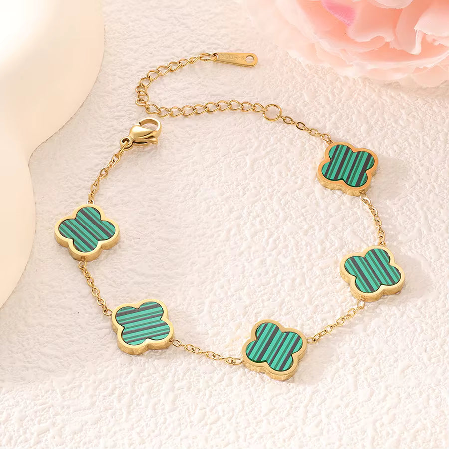 Four Leaf Clover Bracelet 18mm