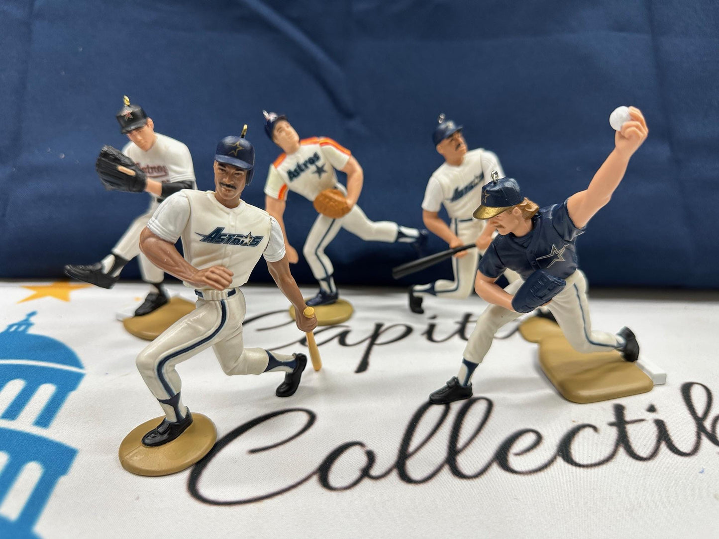 Houston Astros MLB Christmas Ornaments Jeff Bagwell Randy Johnson Craig Biggio