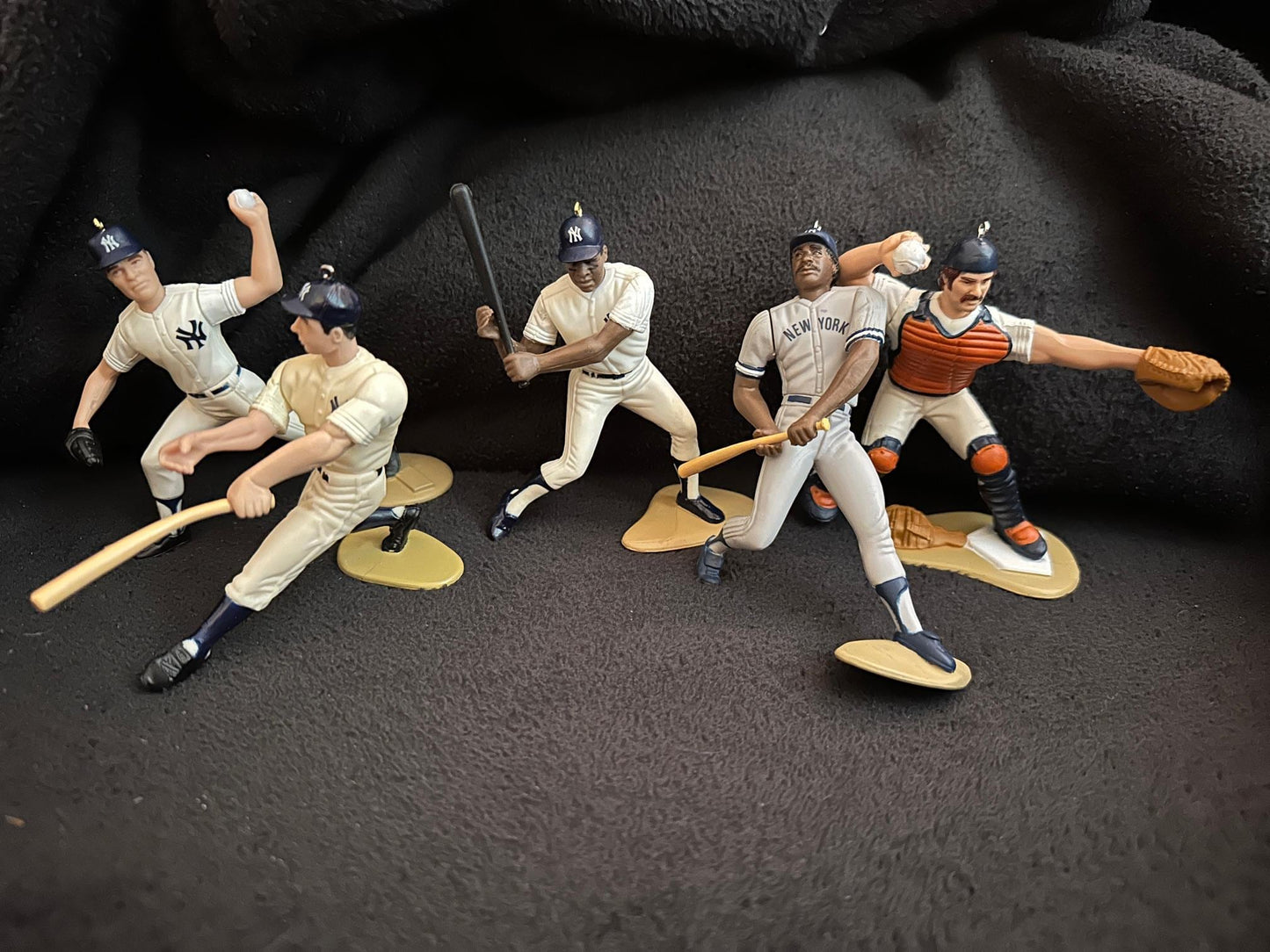 New York Yankees MLB Christmas Ornaments Derek Jeter Mickey Mantle Babe Ruth Lou Gehrig Joe DiMaggio