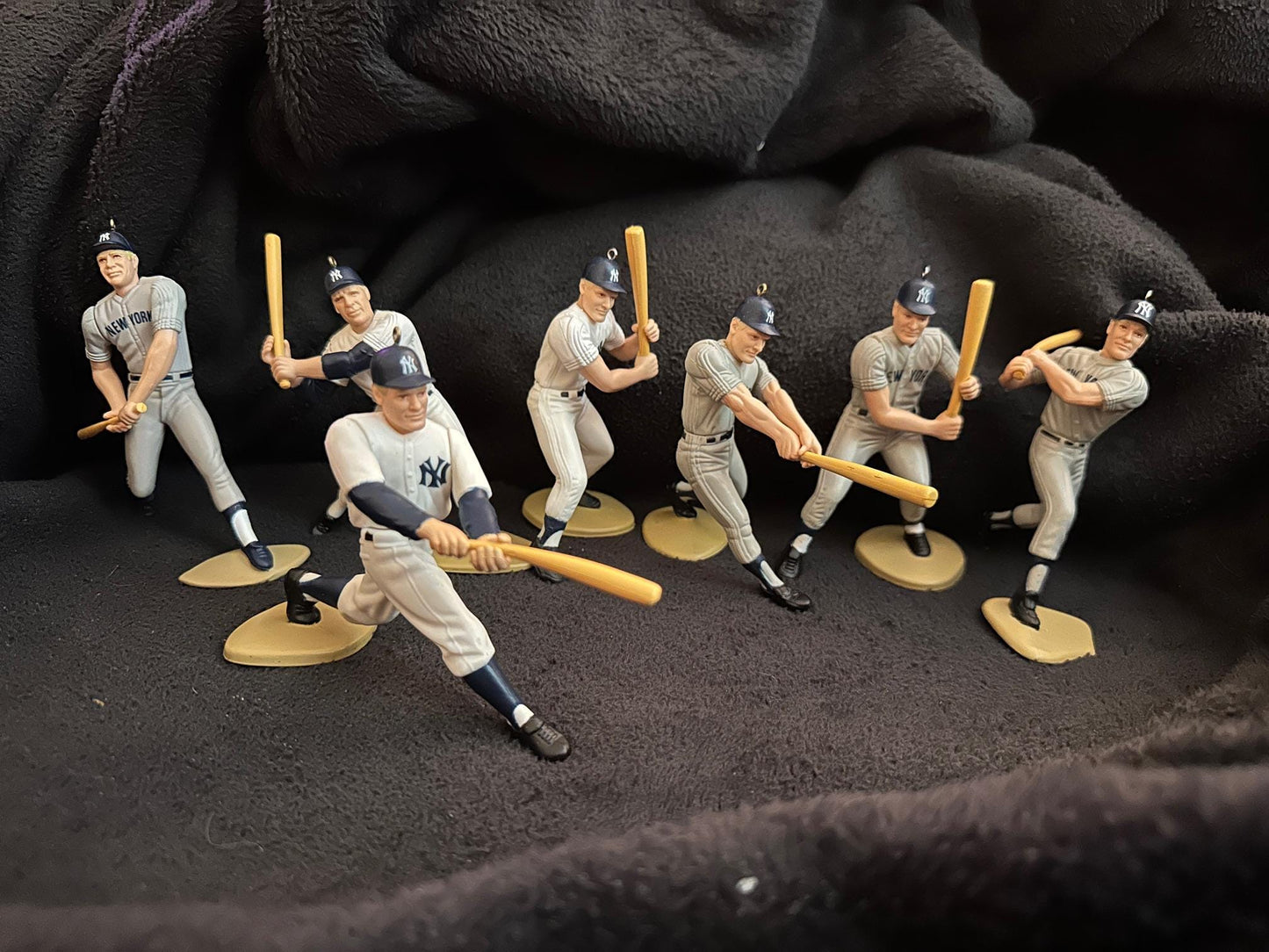 New York Yankees MLB Christmas Ornaments Derek Jeter Mickey Mantle Babe Ruth Lou Gehrig Joe DiMaggio