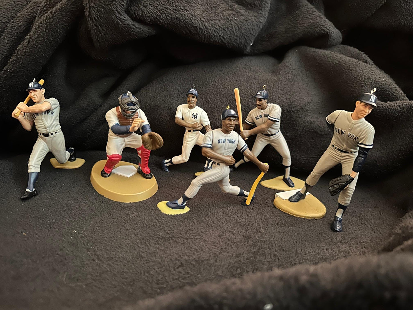 New York Yankees MLB Christmas Ornaments Derek Jeter Mickey Mantle Babe Ruth Lou Gehrig Joe DiMaggio