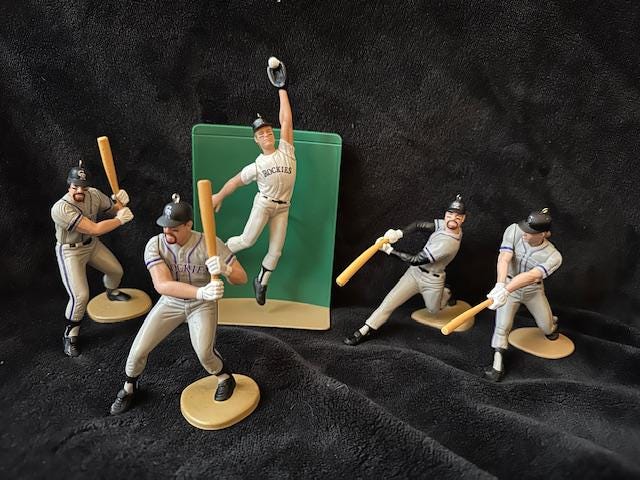 Colorado Rockies MLB Christmas Ornaments Larry Walker Andres Galarraga Todd Helton