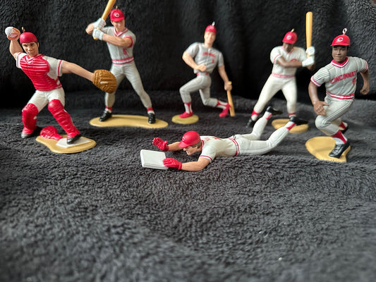Cincinnati Reds MLB Christmas Ornaments Pete Rose Johnny Bench Joe Morgan Ken Griffey Jr Deion Sanders Chris Sabo Tom Browning
