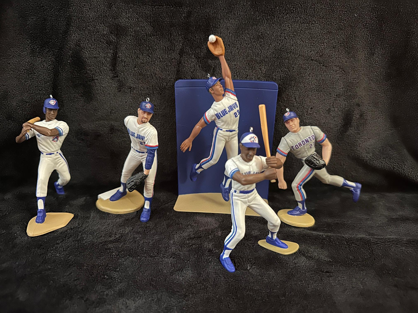 Toronto Blue Jays MLB Christmas Ornaments Roger Clemens Roberto Alomar Paul Molitor Joe Carter Carlos Delgado Fred McGriff Juan Guzman
