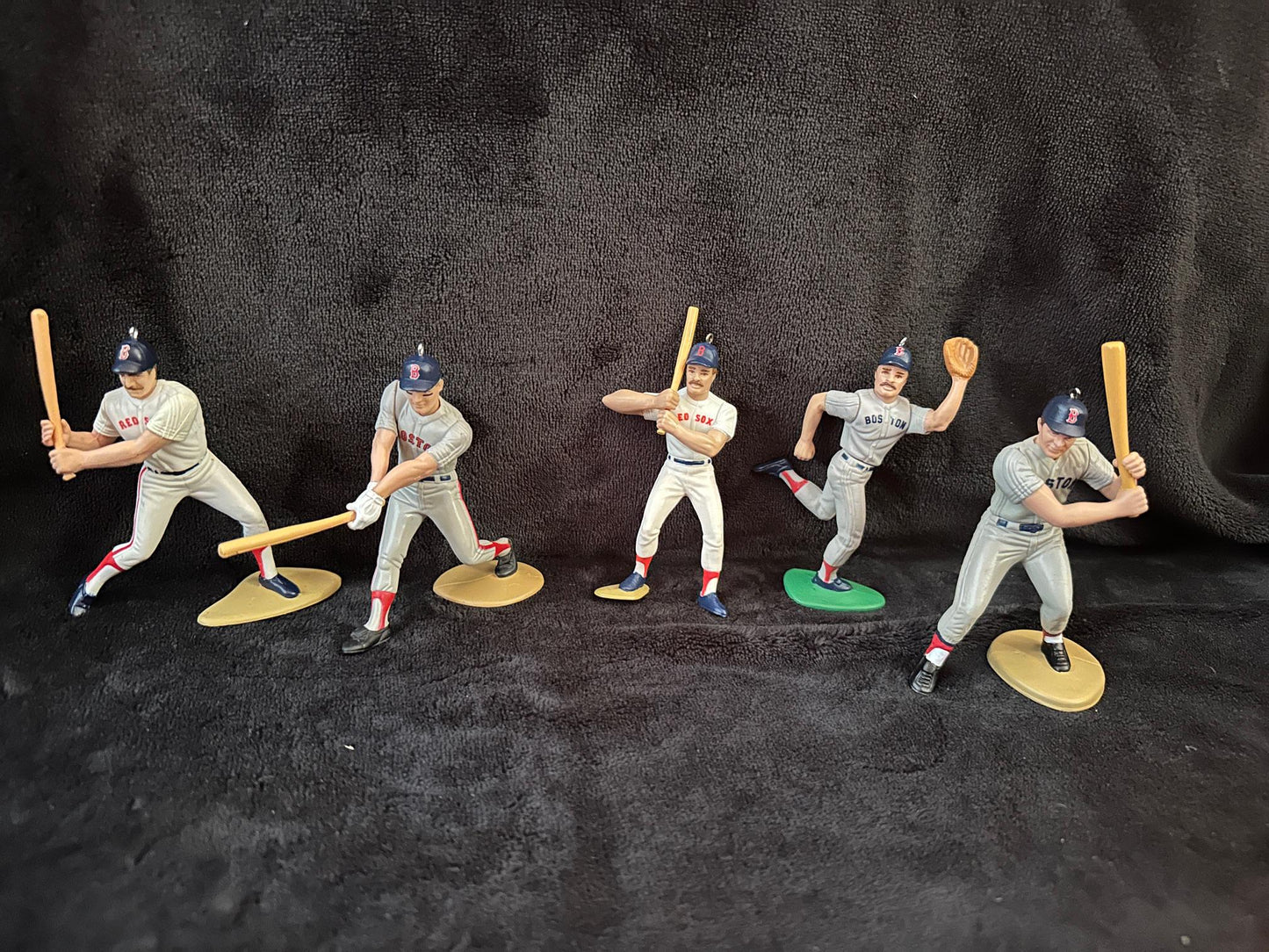 Boston Red Sox MLB Christmas Ornaments Wade Boggs Roger Clemens Carl Yastrzemski Pedro Martinez Nomar Garciaparra Babe Ruth