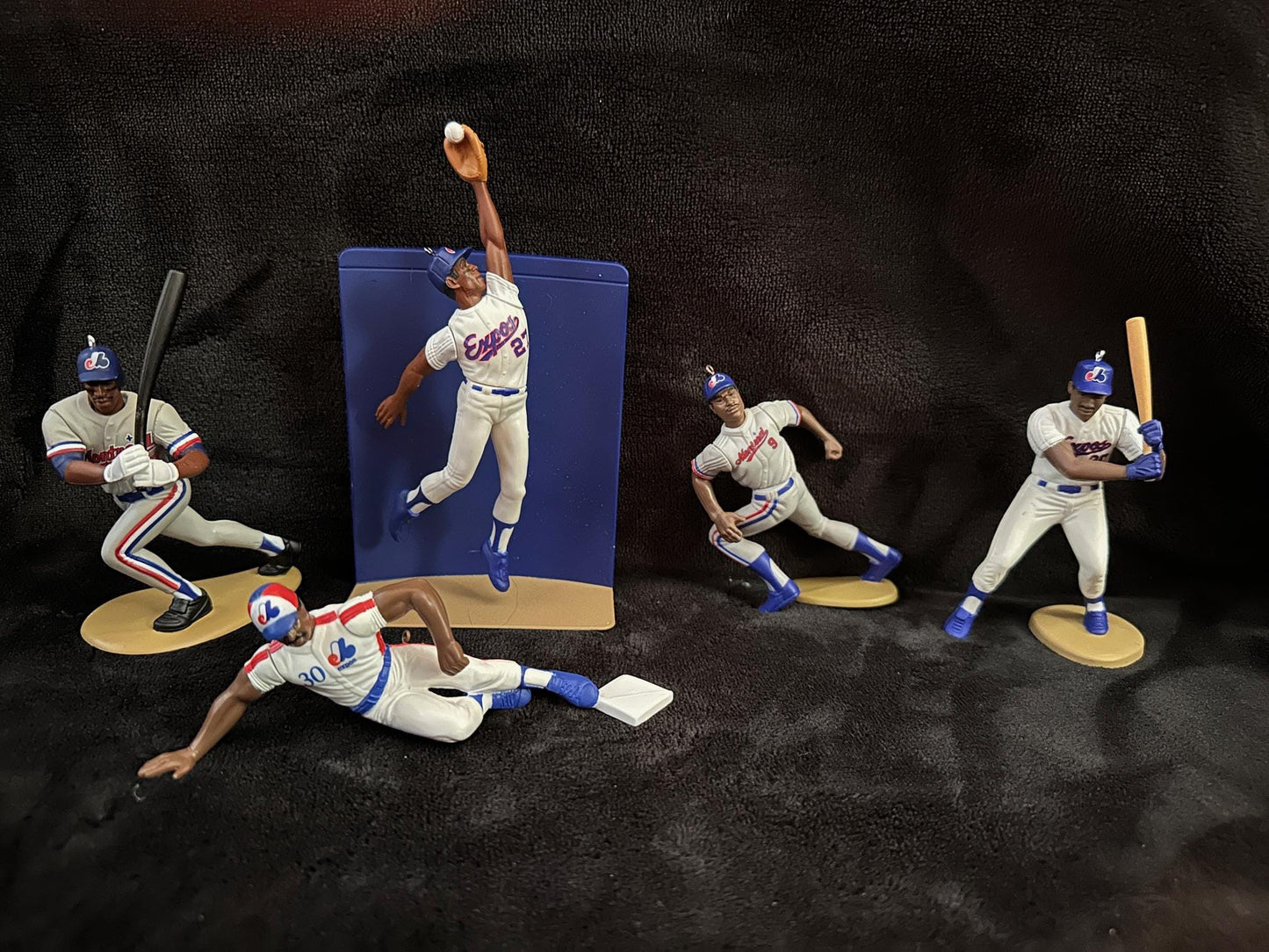 Montreal Expos Washington Nationals MLB Christmas Ornaments Larry Walker Vladimir Guerrero Tim Raines Walter Johnson Moises Alou