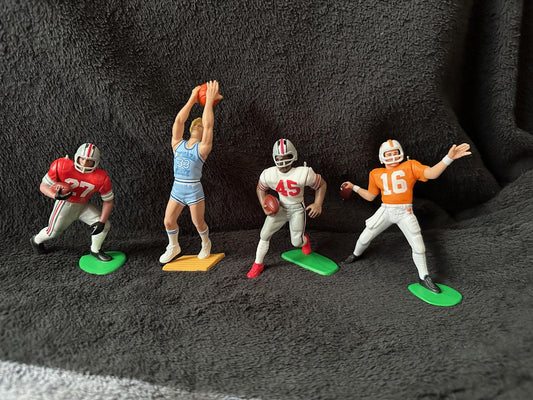College Football & Basketball Heroes NCAA Christmas Ornaments Larry Bird Eddie George Archie Griffin Joe Namath Peyton Manning Deion Sanders