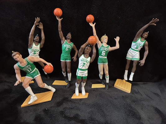 Boston Celtics Christmas Ornaments Bill Russell Bill Walton John Havlicek Dee Brown