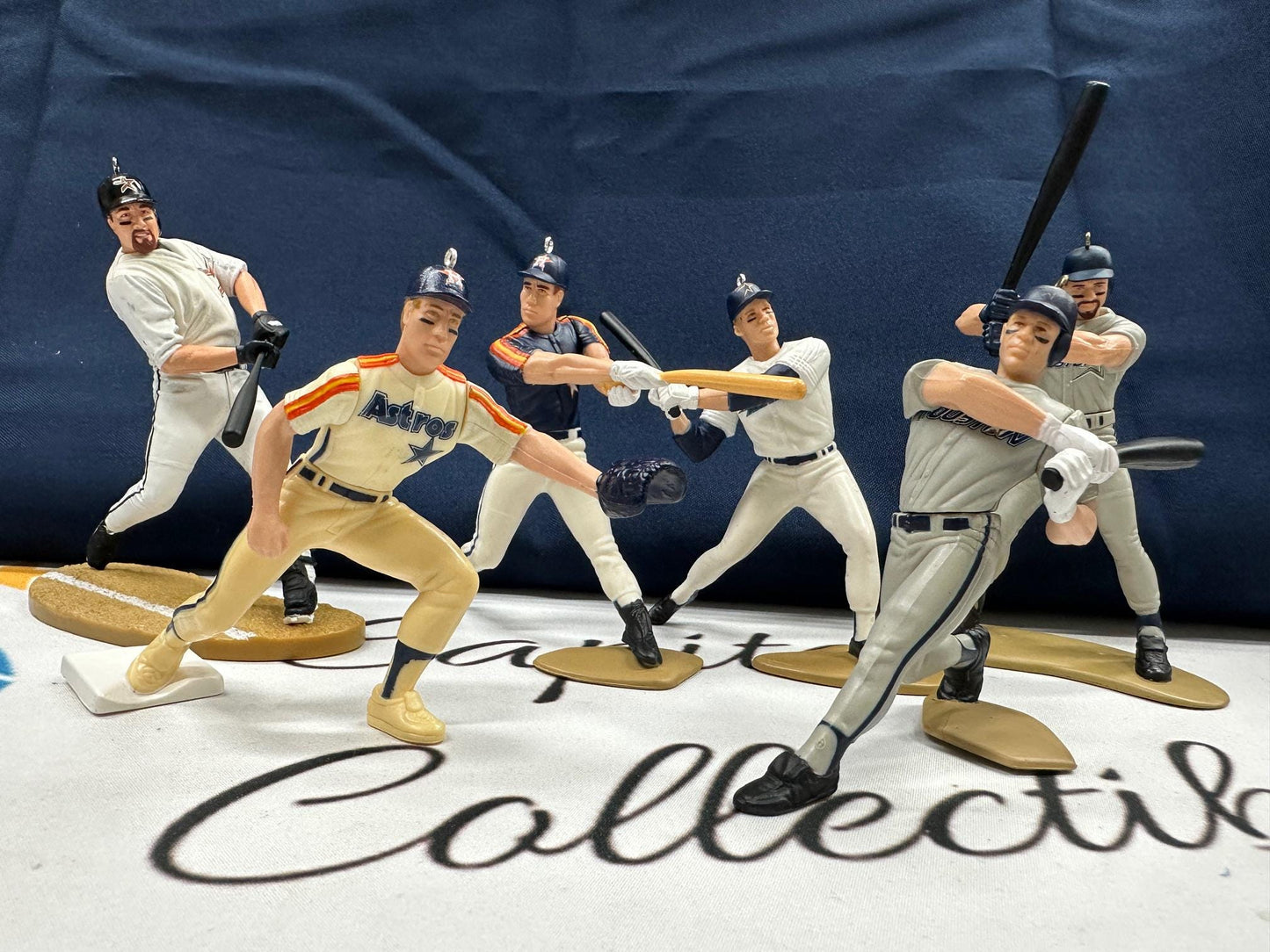 Houston Astros MLB Christmas Ornaments Jeff Bagwell Randy Johnson Craig Biggio