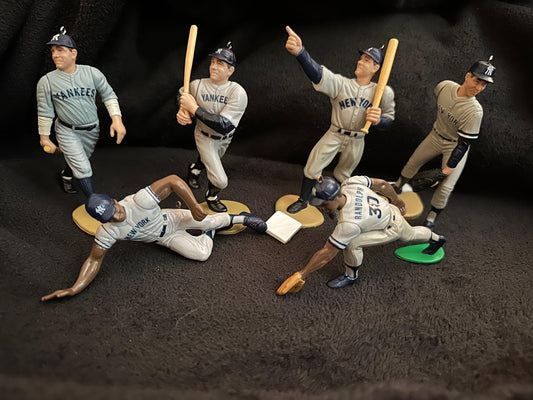 New York Yankees MLB Christmas Ornaments Derek Jeter Mickey Mantle Babe Ruth Lou Gehrig Joe DiMaggio