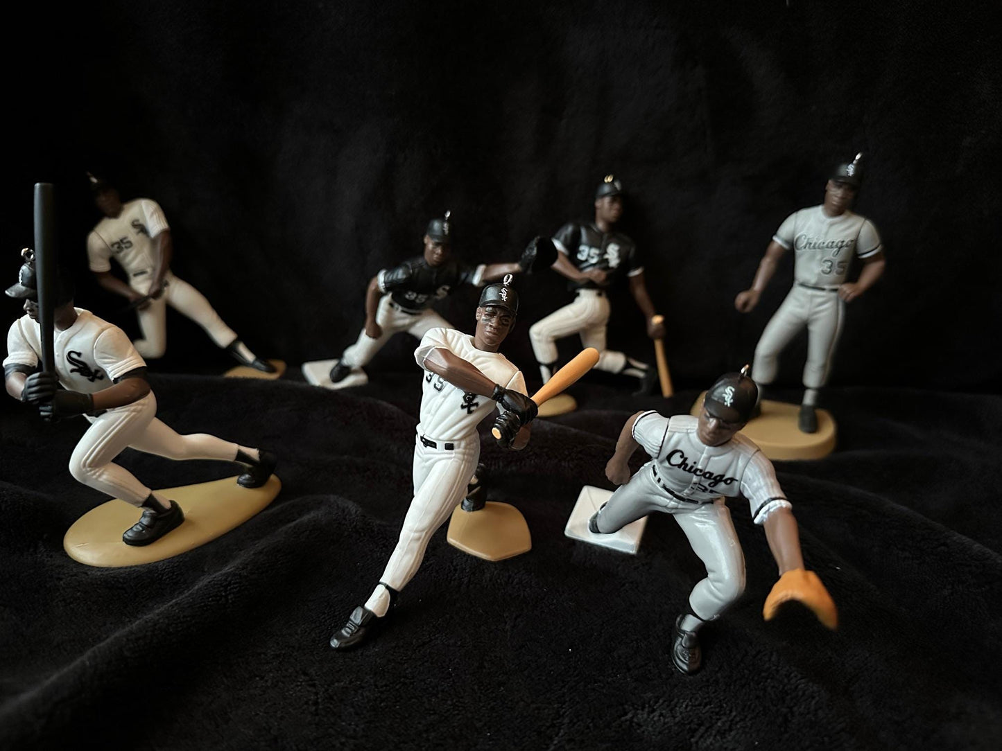 Chicago White Sox MLB Christmas Ornaments Frank Thomas Robin Ventura Bo Jackson Albert Belle Hoyt Wilhelm