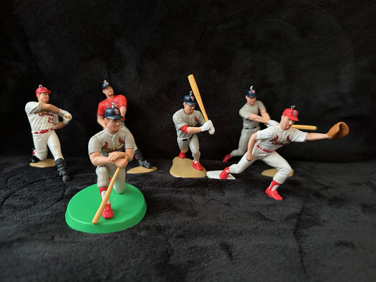 St. Louis Cardinals MLB Christmas Ornaments Mark McGwire Ozzie Smith Stan Musial Bob Gibson Dennis Eckersley Ray Lankford