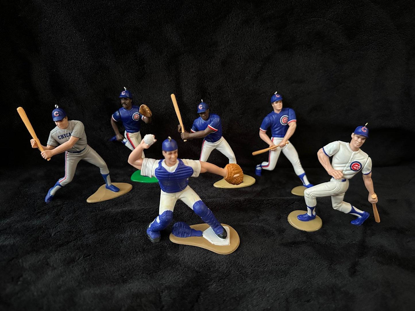 Chicago Cubs MLB Christmas Ornament Ernie Banks Ryne Sandberg Sammy Sosa Andre Dawson Mark Grace Billy Williams