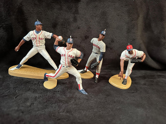 Boston Red Sox MLB Christmas Ornaments Wade Boggs Roger Clemens Carl Yastrzemski Pedro Martinez Nomar Garciaparra Babe Ruth
