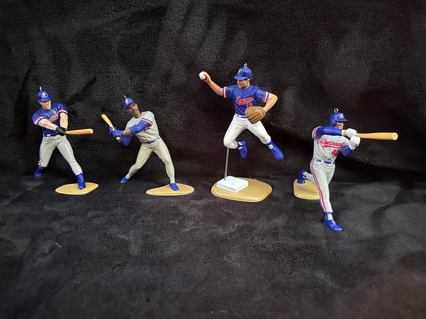 Montreal Expos Washington Nationals MLB Christmas Ornaments Larry Walker Vladimir Guerrero Tim Raines Walter Johnson Moises Alou