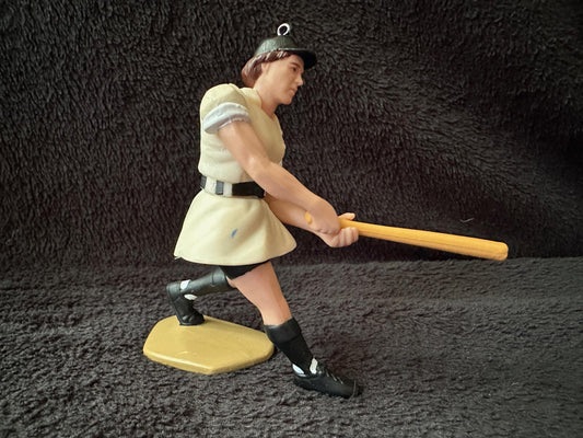 Rockford Peaches AAGPBL Christmas Ornaments Dottie Kamenshek