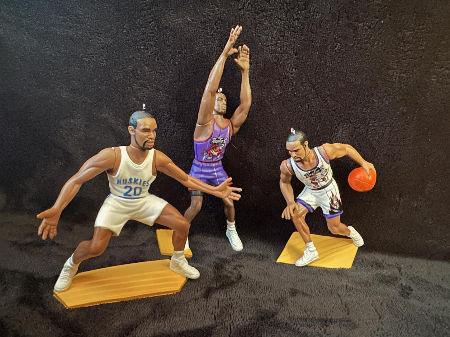 Toronto Raptors Christmas Ornaments Damon Stoudamire Marcus Camby