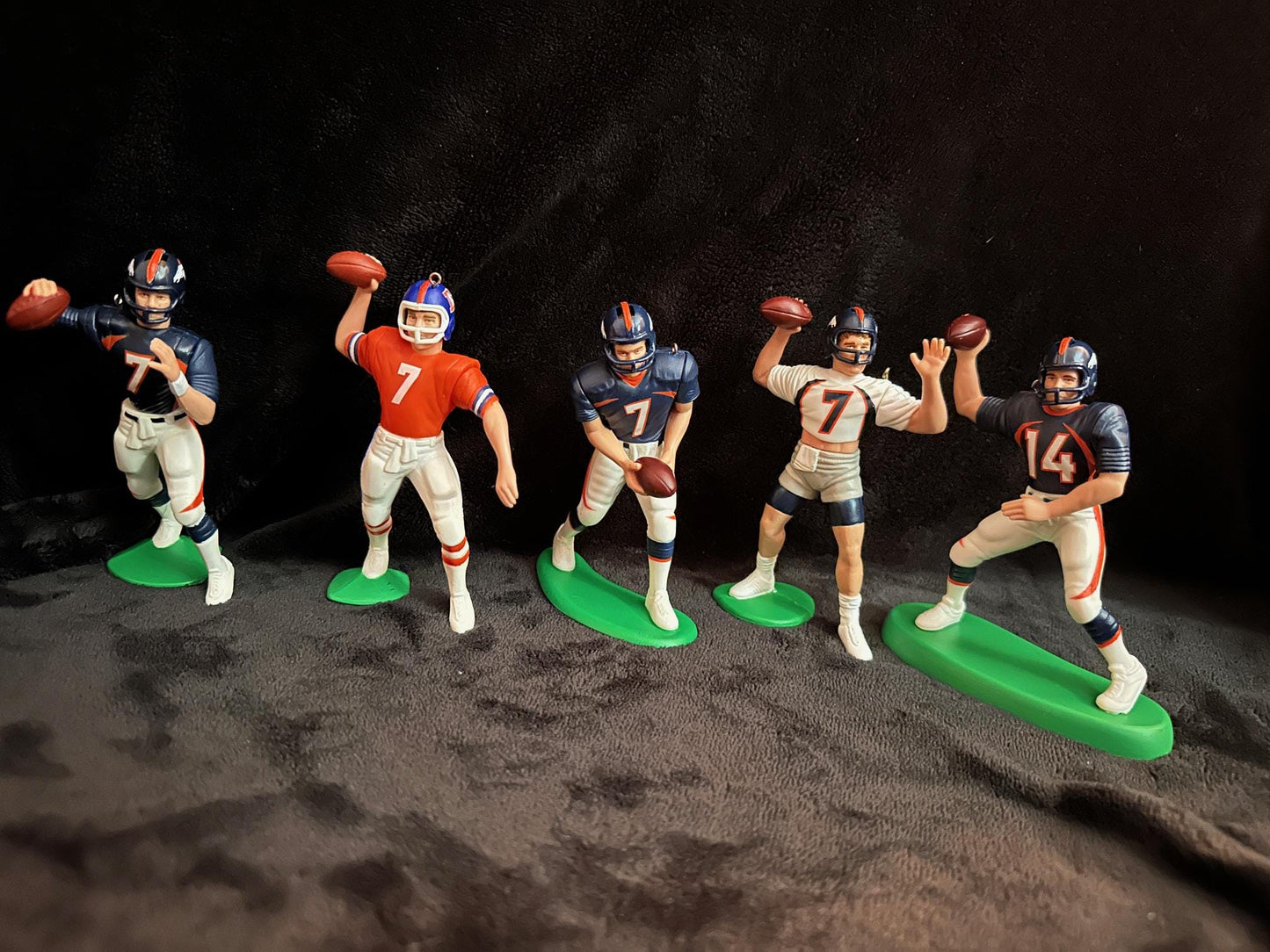 Denver Broncos NFL Christmas Ornaments John Elway Brian Griese