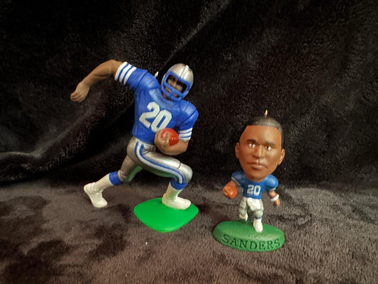 Detroit Lions NFL Christmas Ornaments Barry Sanders