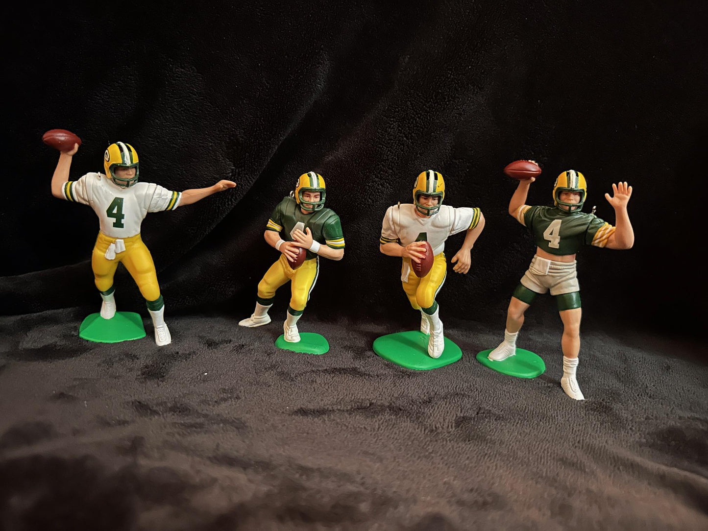 Green Bay Packers Christmas Ornaments Brett Favre Bart Starr Don Majkowski Vince Lombardi