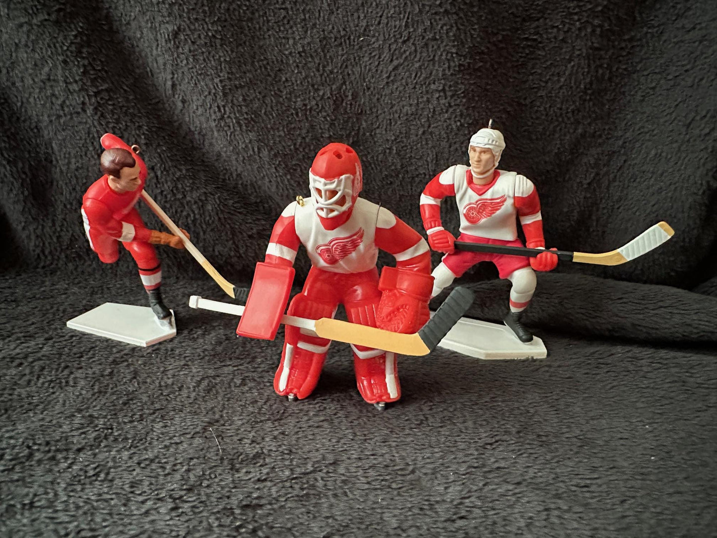 Detroit Red Wings Christmas Ornaments Sergei Fedorov Gordie Howe Mike Vernon