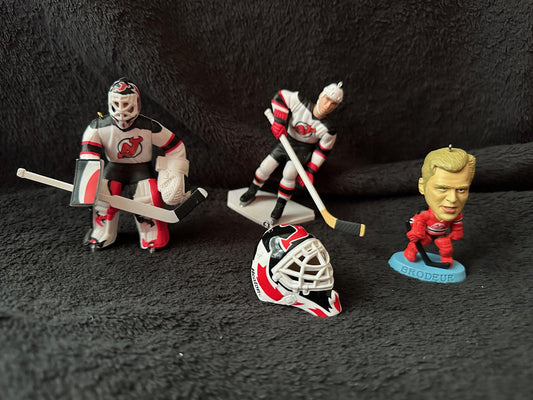 New Jersey Devils Christmas Ornaments Martin Brodeur Scott Stevens