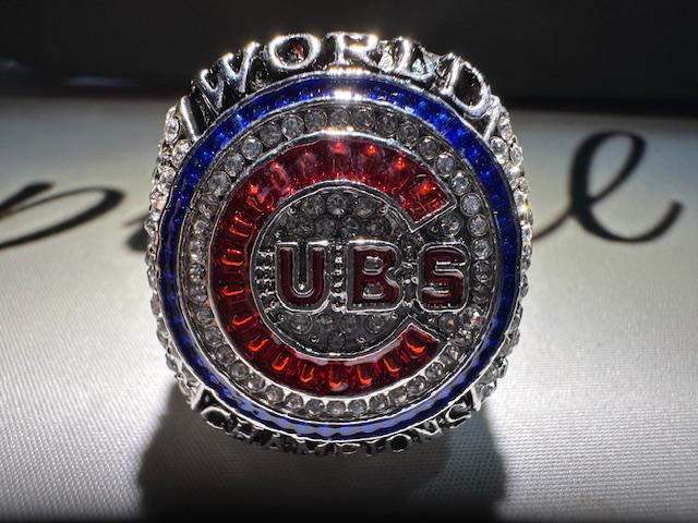 2016 Chicago Cubs World Series Championship Ring Collector's Box Anthony Rizzo