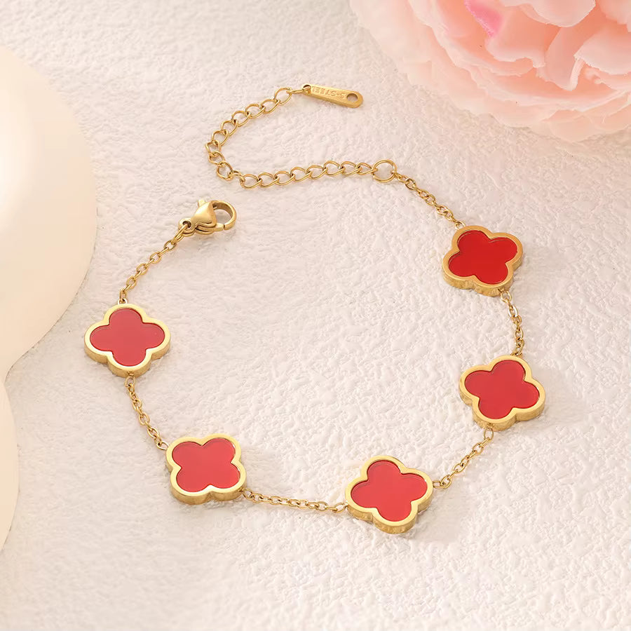 Four Leaf Clover Bracelet 18mm